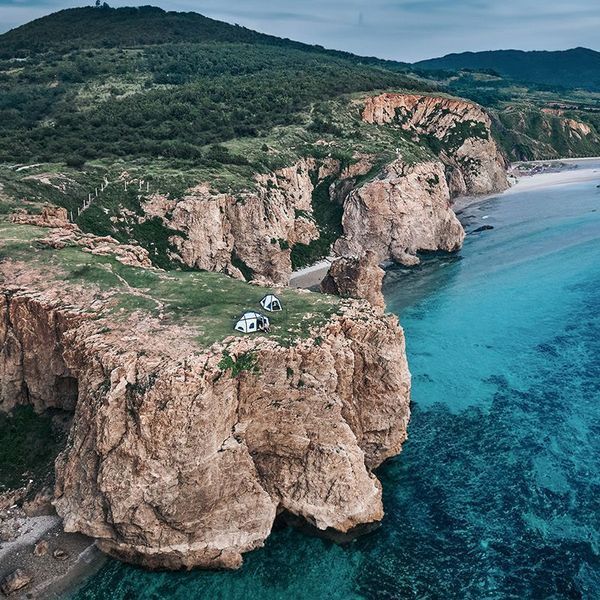 Намет надувний Naturehike CNK2300ZP012, блакитний малий 6976023924002 фото