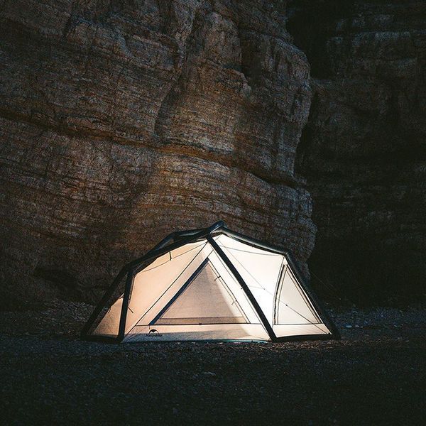Намет надувний Naturehike CNK2300ZP012, блакитний малий 6976023924002 фото