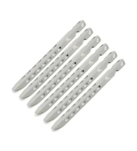 Titanium V-shaped Peg (Pack of 6) кілочки для намету (Toaks)
