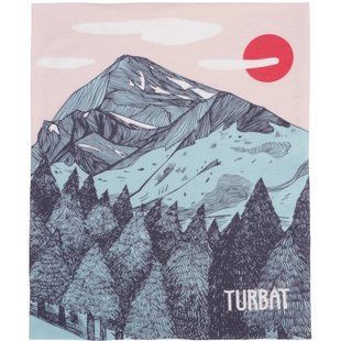 Пов'язка Turbat Scarf sunrise mountain - рожевий/бірюзовий 012.004.5644 фото