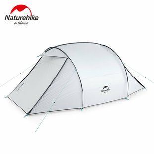 Намет тримісний Naturehike Cloud Fun NH19ZP006, 210T/Silver Coated, білий 6927595739044 фото