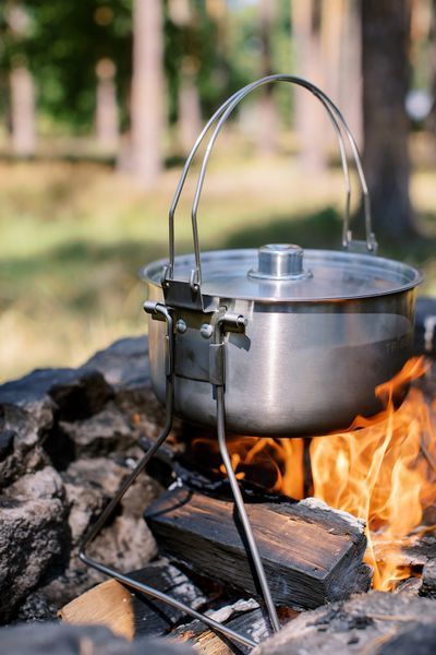 Казанок Tribe Fire Pot 5,4 л сталевий T-FH-0006-metal T-FH-0006-metal фото
