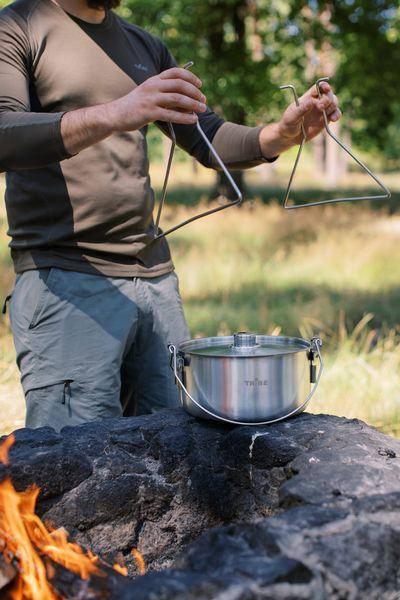 Казанок Tribe Fire Pot 5,4 л сталевий T-FH-0006-metal T-FH-0006-metal фото