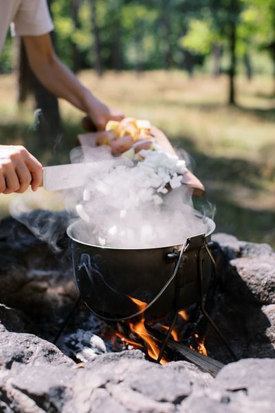 Казанок Tribe Fire Pot 5,4 л сталевий T-FH-0006-metal T-FH-0006-metal фото