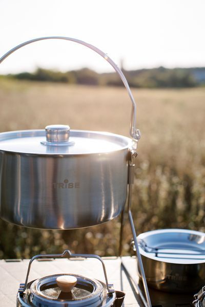 Казанок Tribe Fire Pot 5,4 л сталевий T-FH-0006-metal T-FH-0006-metal фото