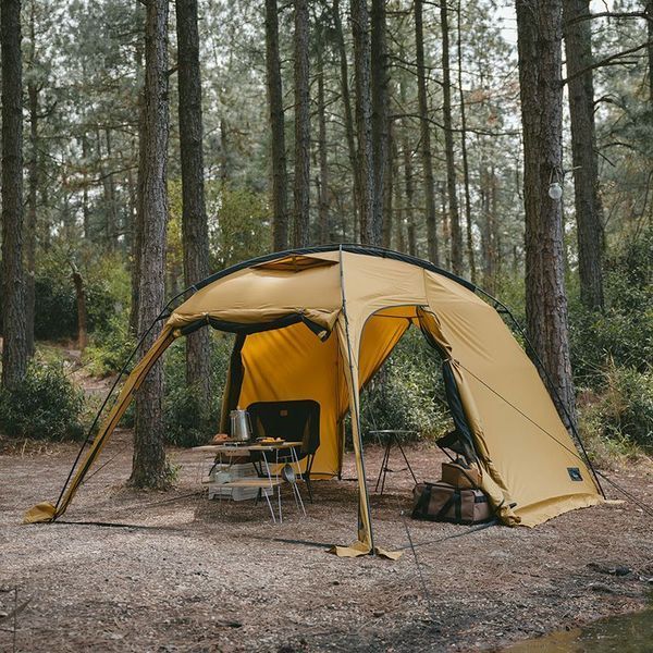 Намет двокімнатний Naturehike CNH22ZP028, гірчичний 6976507669795 фото