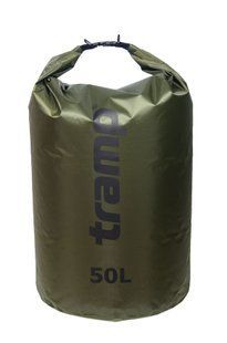 Гермомішок Tramp PVC Diamond Rip-Stop 50, Оливковий TRA-208-olive фото