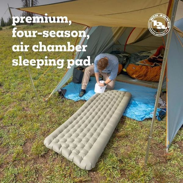 Килимок надувний Big Agnes Campmeister Deluxe Insulated 25x78 Wide Long 021.0231 фото