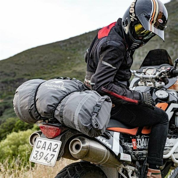 Намет надлегкий двомісний Naturehike Could Tourer Motercycle NH19ZP013, 40D, сірий 6927595767597 фото