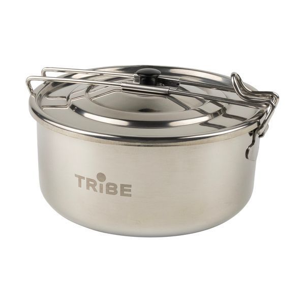 Казанок Tribe Tourist Pot 0,9 л сталевий T-FH-0007-metal T-FH-0007-metal фото