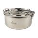 Казанок Tribe Tourist Pot 0,9 л сталевий T-FH-0007-metal T-FH-0007-metal фото 4