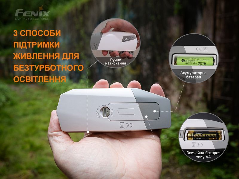 Ліхтар ручний з автономним живленням Fenix E-STAR E-STAR фото