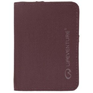 Lifeventure гаманець Recycled RFID Card Wallet plum plum