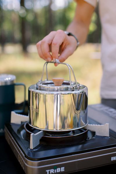 Чайник Tribe Kettle 1,2 л сталевий T-FI-0010-metal T-FI-0010-metal фото