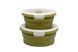 Контейнер Tribe Bowl Container 550 мл силіконовий T-FF-0045, ocher ocher &mdash; фото 6