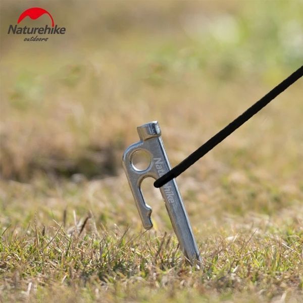 Кілок стальний Naturehike NH19PJ014, 35 см, сірий 6927595746943 фото