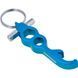 Munkees 3413 брелок відкривачка Hex Tool blue 3413-BL фото