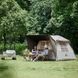 Намет з навісом Naturehike Village CNK2300ZP021, коричневий великий 6976023920189 фото 6