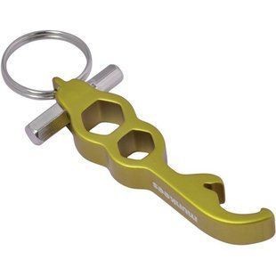 Munkees 3413 брелок відкривачка Hex Tool green 3413-GR фото