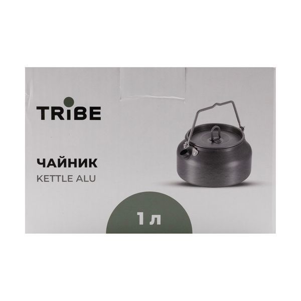 Чайник Tribe Kettle Alu 1 л алюмінієвий T-FI-0013-grey T-FI-0013-grey фото