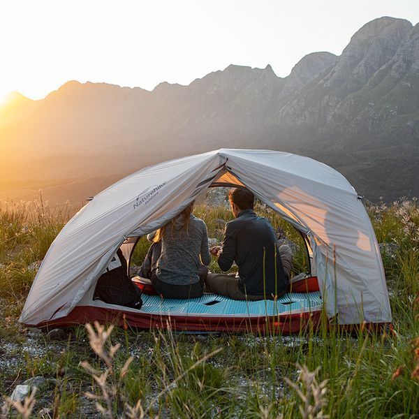 Намет надлегкий двомісний з футпринтом Naturehike Star-River 2 Updated NH17T012-T, 210T, помаранчевий 6927595716519 фото