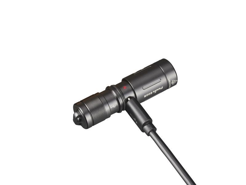 Ліхтар ручний Fenix E02R чорний E02Rblk фото