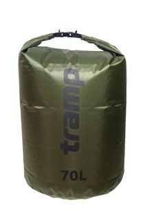Гермомішок Tramp PVC Diamond Rip-Stop 70, Оливковий TRA-209-olive фото
