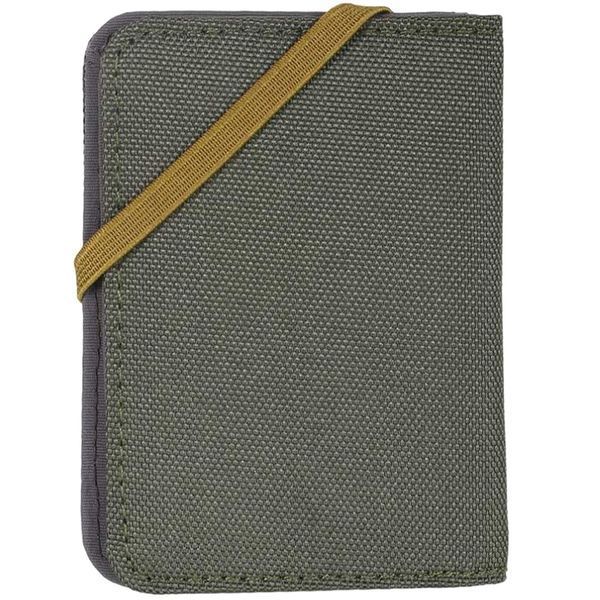 Lifeventure гаманець Recycled RFID Card Wallet olive 68254 фото