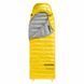 Спальник з натуральним пухом Naturehike CWZ400 NH19W400-Z, (7&deg;C), p-р L, жовтий 6927595765364 фото 1