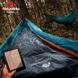 Спальник з капюшоном та закругленим дном Naturehike Y150 NH21MSD08 лівий, темно-блакитний 6976507663878 фото 5