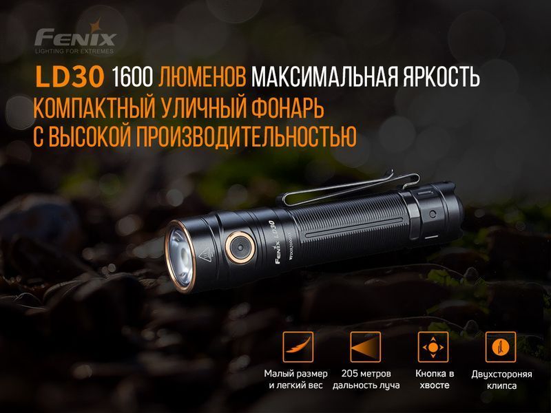 Ліхтар ручний Fenix LD30 LD30 фото