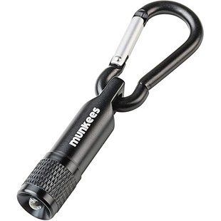 Munkees 1076 брелок ліхтарик LED with Carabiner black 1076-BK фото