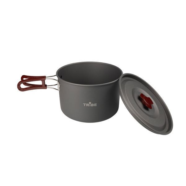 Казанок Tribe Pot 3 л Alu алюмінієвий T-FH-0015-grey T-FH-0015-grey фото