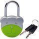Munkees 3602 брелок-замок Padlock-Bear green 3602-GR фото