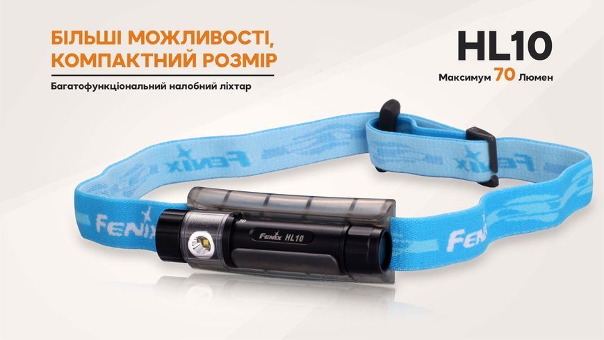 Ліхтар налобний Fenix HL10 black HL10bk фото
