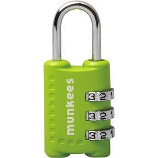 Munkees 3604 брелок-замок Combi Lock 1 lime 3604-LM фото