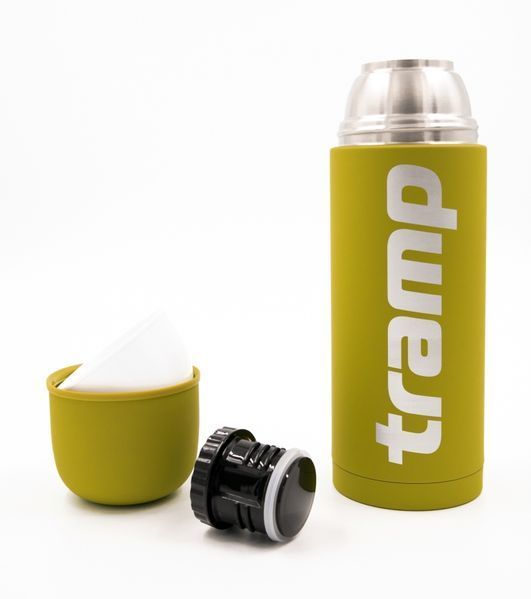 Термос TRAMP Soft Touch 1 л, Жовтий TRC-109-yellow фото