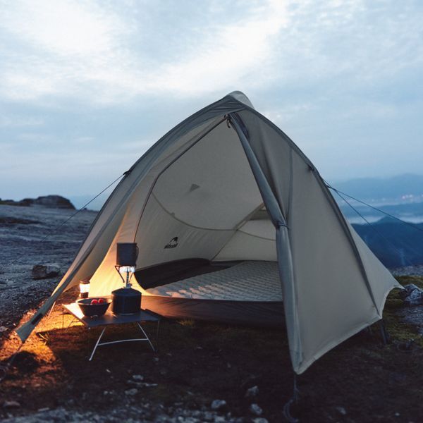 Намет надлегкий двомісний Naturehike Cloud Up Pro CNK2350WS020, 20D, пісочний 6927595776988 фото