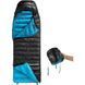Спальник з натуральним пухом Naturehike CW400 NH18C400-D, p-р L, чорно-блакитний 6927595794548 фото 3
