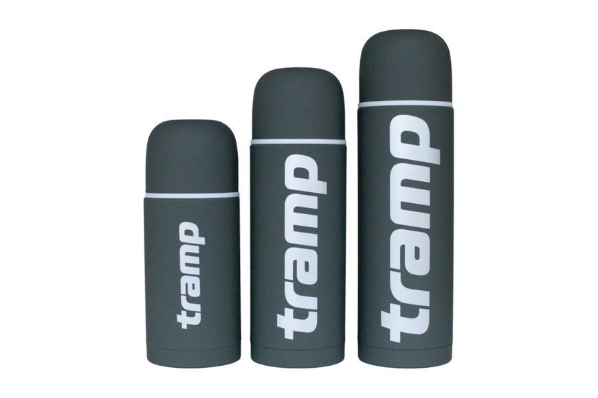 Термос TRAMP Soft Touch 1 л, Жовтий TRC-109-yellow фото