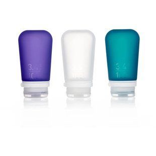 Набір силіконових пляшечок Humangear GoToob+ 3-Pack Large Фіолетовий / Uni