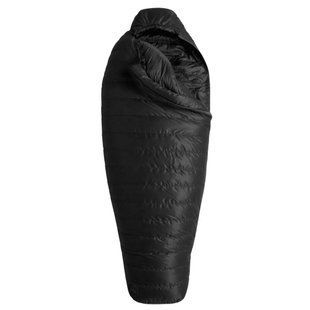 Спальник Big Agnes Bedrock -20 (650 RDS Down) LONG Чорний / leftzip