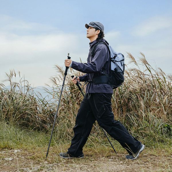Трекінгова палиця Naturehike CNK2450DS017, 120 см, сіра 6927595790694 фото