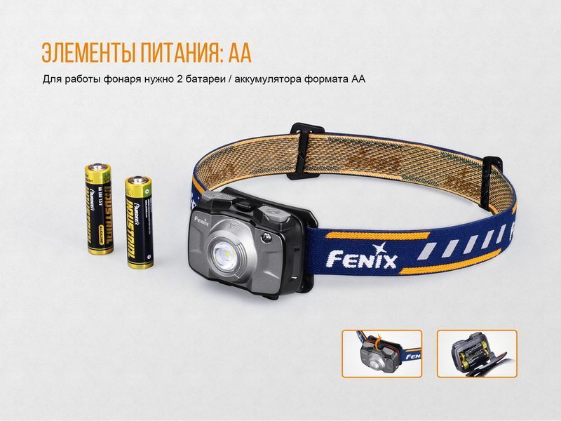 Ліхтар налобний Fenix HL30 2018 Cree XP-G3 синій HL30BL2018 фото