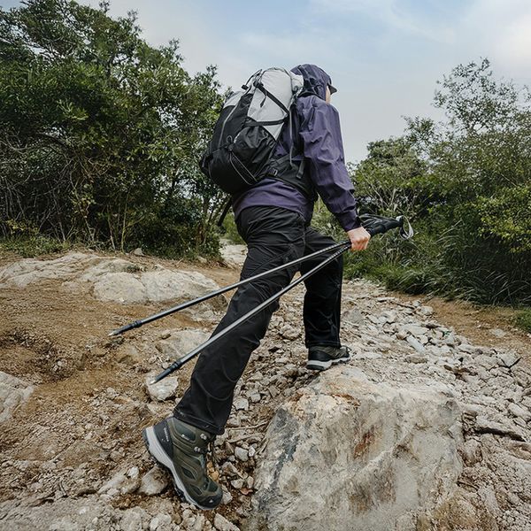 Трекінгова палиця Naturehike CNK2450DS017, 130 см, сіра 6927595788684 фото