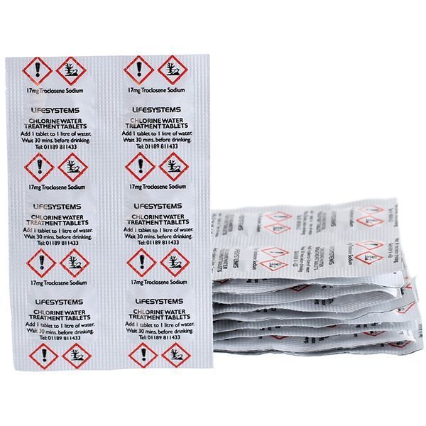 Lifesystems таблетки для дезінфекції води Chlorine 3120 фото