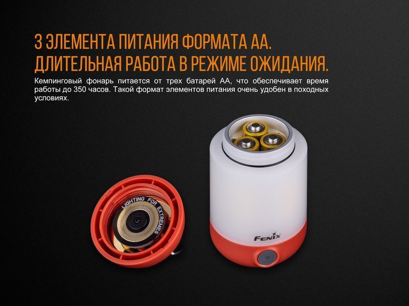 Ліхтар кемпінговий Fenix CL23 зелений CL23g фото