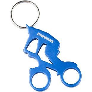 Munkees 3527 брелок відкривачка Biker blue 3527-BL фото
