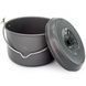 Казан TRAMP анодований з кришкою, 4,6 л (TRC-040) TRC-040 фото 3