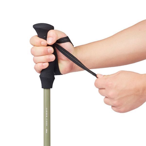 Трекінгова палиця Naturehike CNK2300DS010, 100 см, жовта 6976023923524 фото